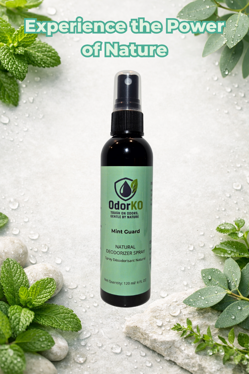 OdorKO Mint Guard – Natural Deodorizing Spray (120 mL)